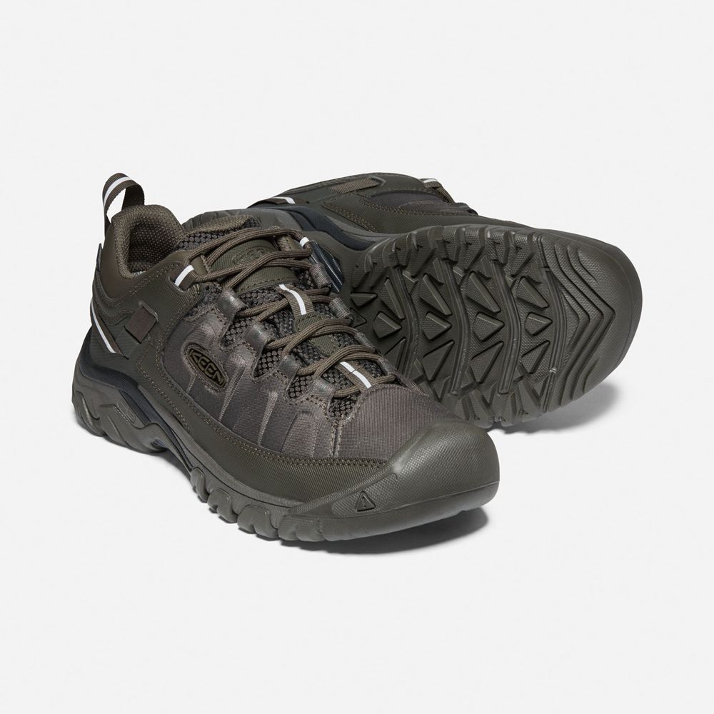 Zapatos de Seguridad Keen Mexico Negros - Hombre Targhee Exp Waterproof - FC9516823